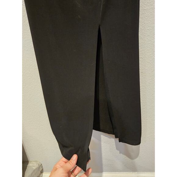 Ramy Brook Women's Petite Black Knee Length Dress Size S Formal Long Sleeve - Picture 2 of 11